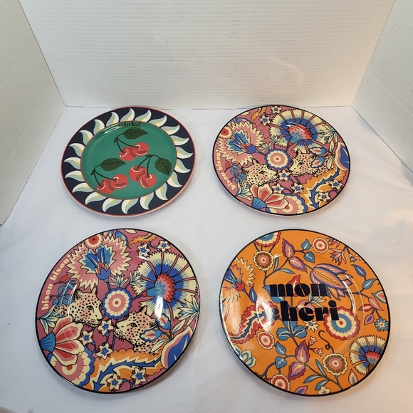 Anthropologie Maeve by Anthropologie Dessert Plates Boxed Set of 4